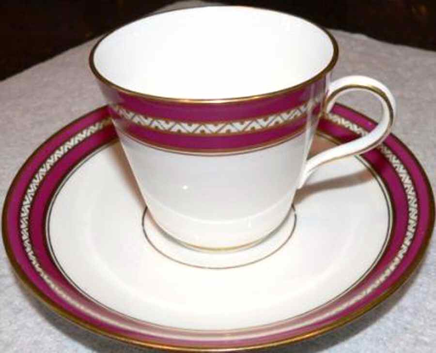 4276 Footed Cup & Saucer Set by Unknown Manufacturer-1