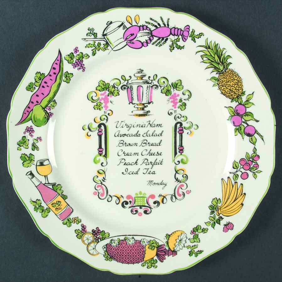 Gourmet Multicolored Dinner Plate by Nelson Lebo-1