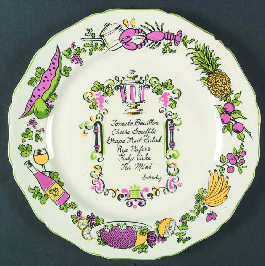 Gourmet Multicolored Dinner Plate by Nelson Lebo-1
