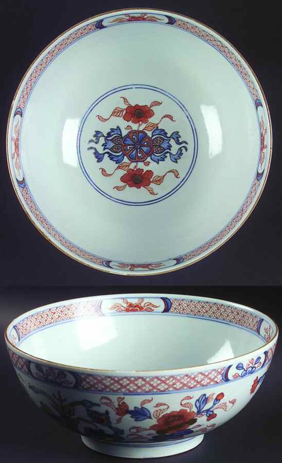 Imari Ware 9" Chinese Bowl by Unknown Manufacturer-1
