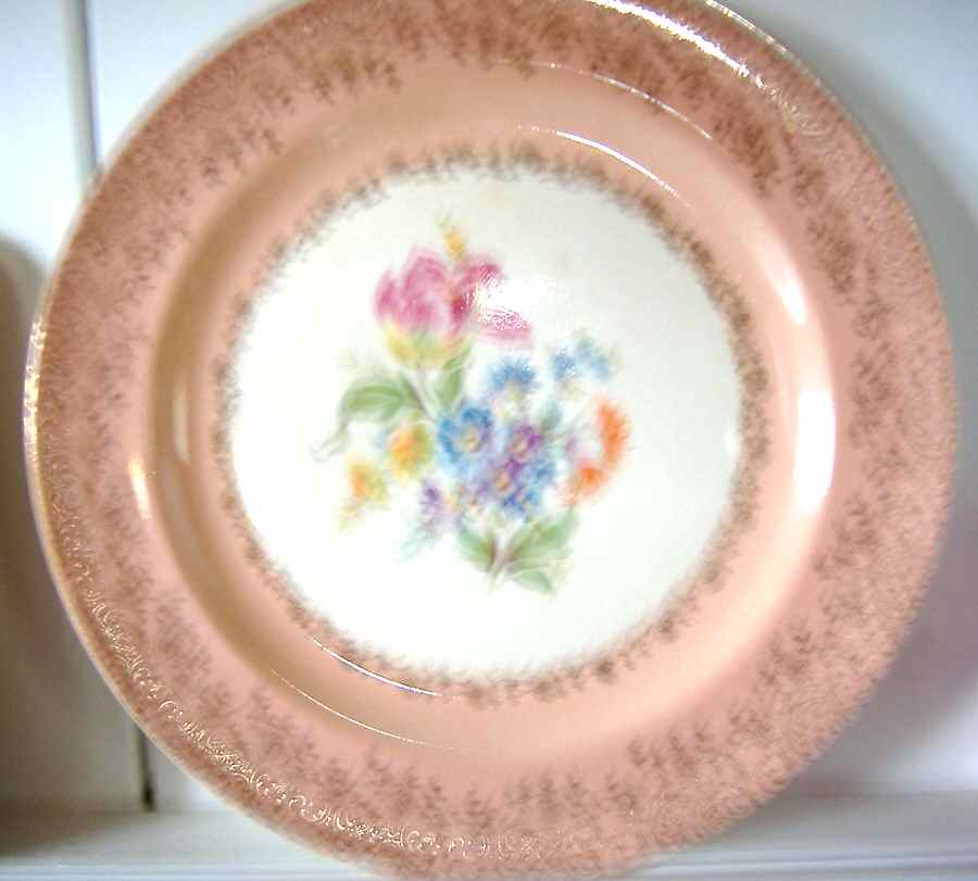 USA30 Pink Dinner Plate by USA-1