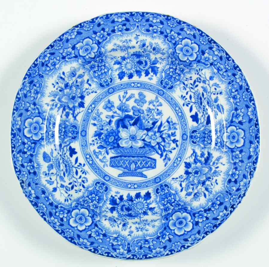 Nankeen Dessert/Pie Plate by Minton-1
