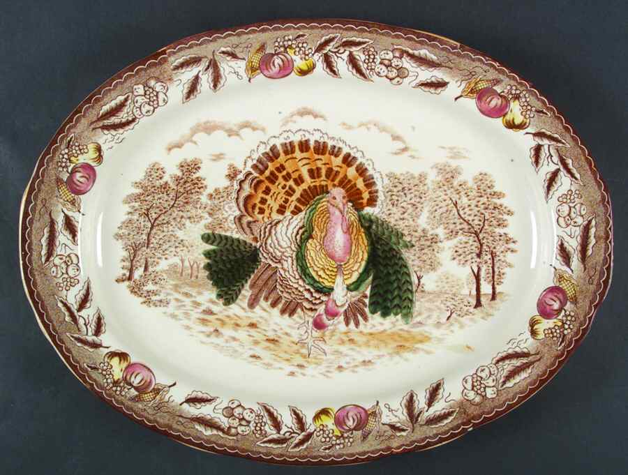 JAP335-1 18" Oval Serving Platter by Japan-1