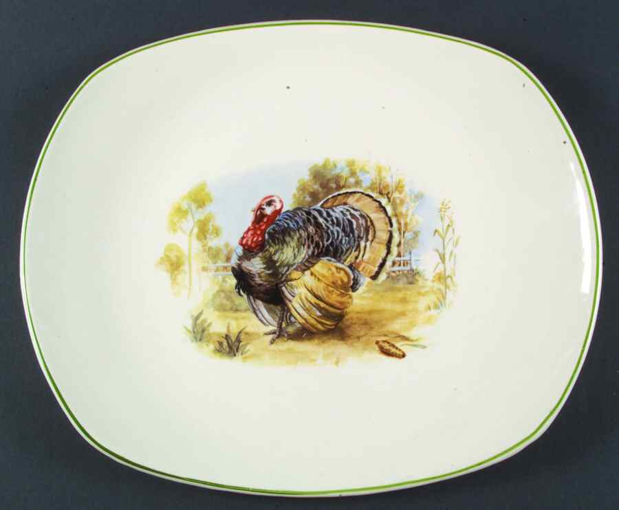 UC477 15" Oval Serving Platter by Unknown Manufacturer-1