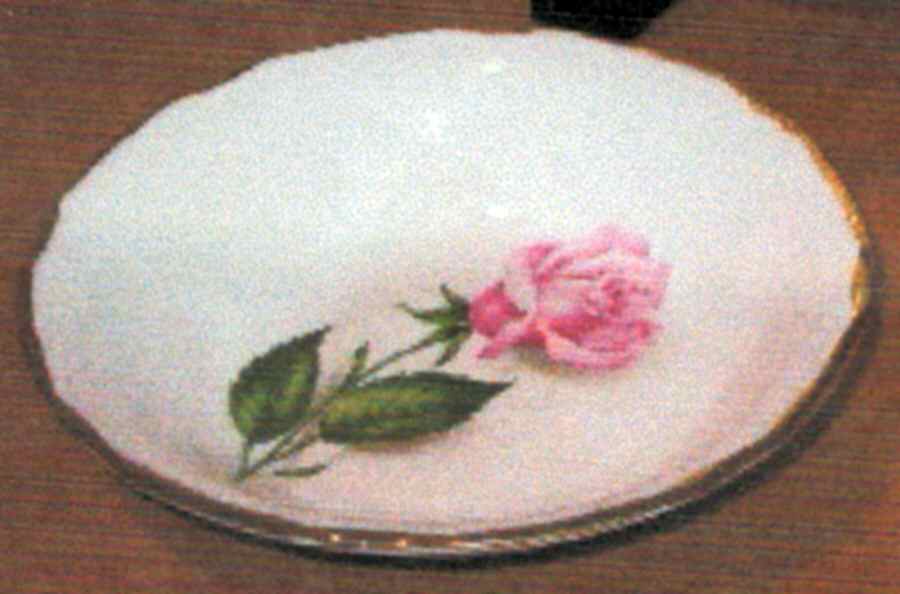 Queen of Roses Fruit/Dessert (Sauce) Bowl by Mount Clemens-1