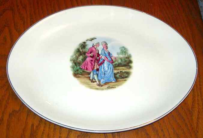 4843 12" Oval Serving Platter by USA-1