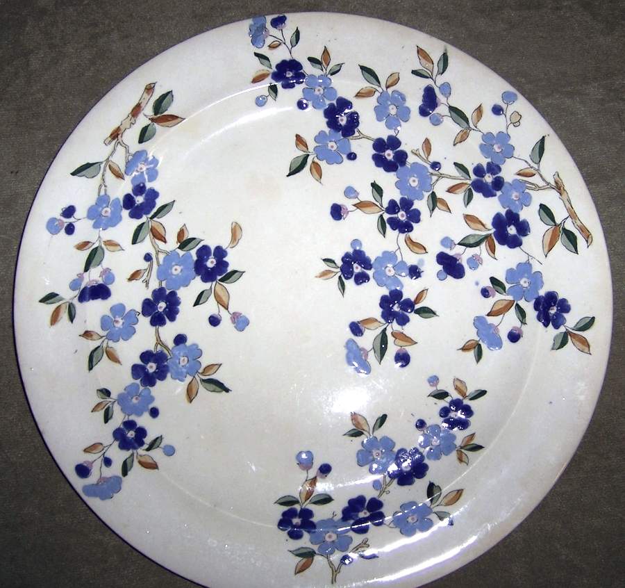 Phlox (Various Colors) Dinner Plate by Unknown Manufacturer-1