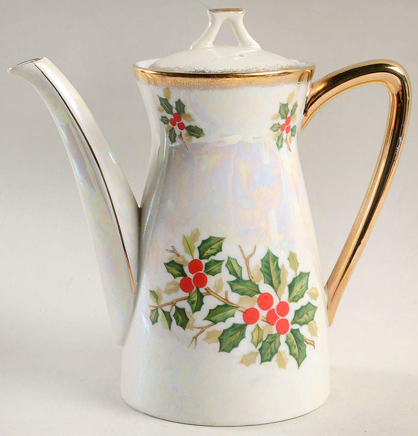Flower of the Month Coffee Pot & Lid by Ucagco-1