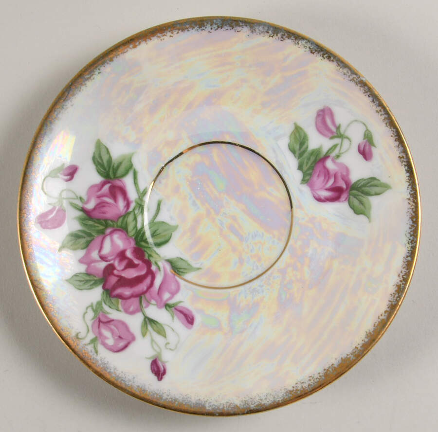 Flower of the Month Saucer for Flat Cup by Ucagco-1