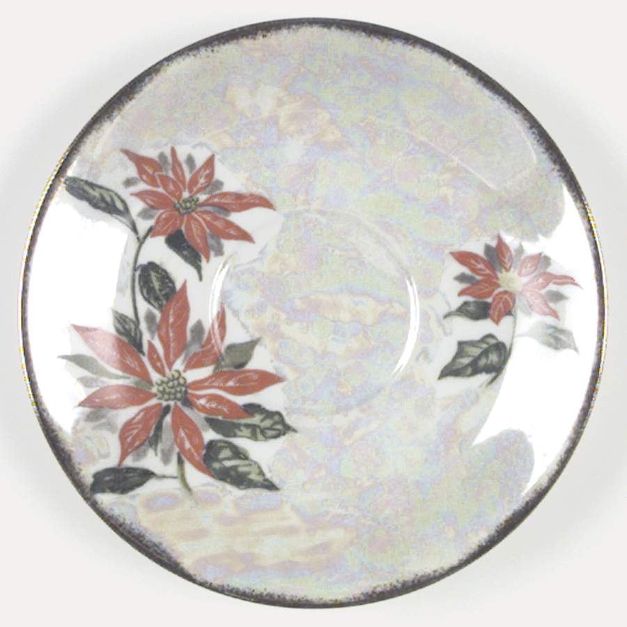 Flower of the Month Saucer for Footed Cup by Ucagco-1