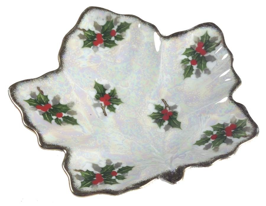 Flower of the Month 7" Leaf Dish by Ucagco-1