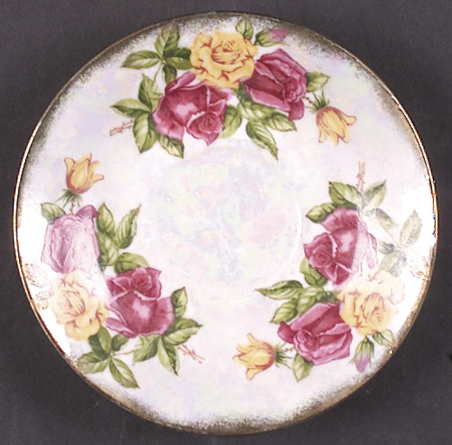 Flower of the Month Saucer for Footed Cup by Ucagco-1