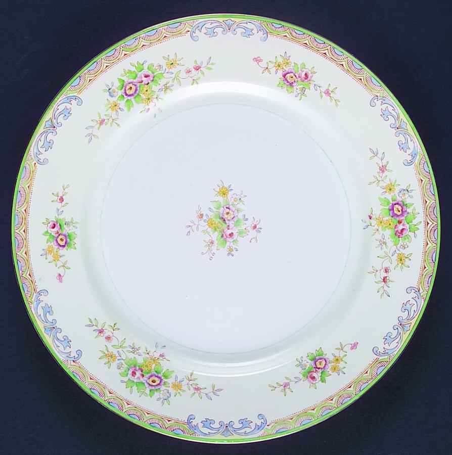 UC499 Dinner Plate by Unknown Manufacturer-1