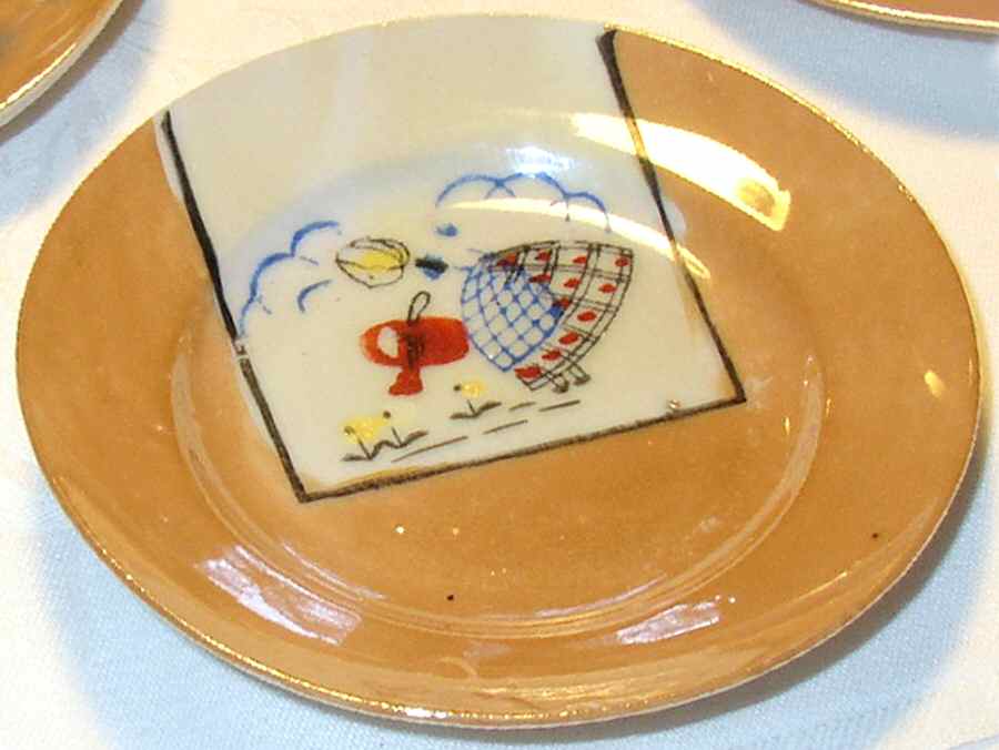 UC522 Child's Plate by Unknown Manufacturer-1
