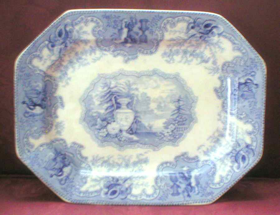 UC523 14" Oval Serving Platter by Unknown Manufacturer-1