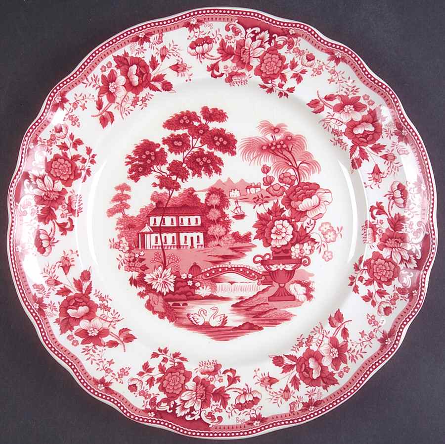 Empire Red Dinner Plate by San Claudio-1