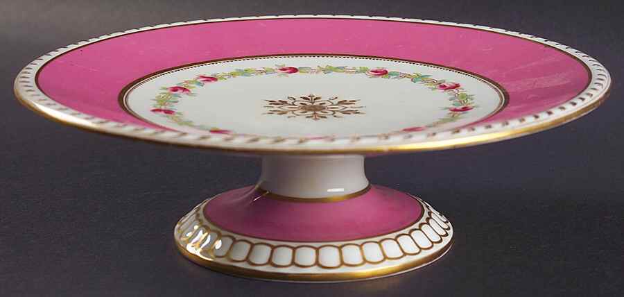 B2412 8" Diameter Pedestal Cake Stand by Brown, Westhead & Moore-1