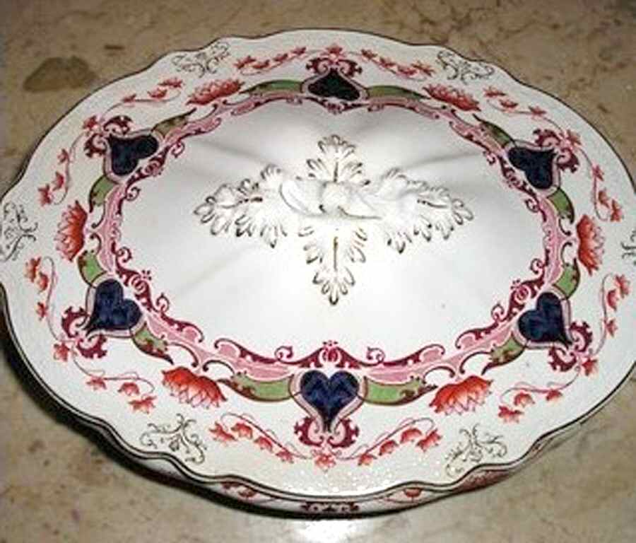 Elgar Oval Covered Vegetable by Upper Hanley-1