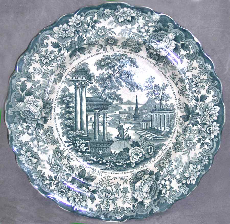 Corinthian Dinner Plate by J F Wileman-1