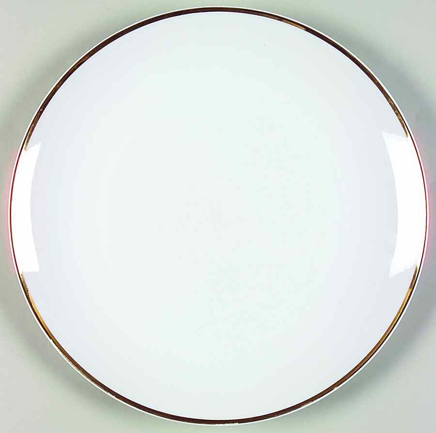 Uc543 (No Backstamp, Coupe) Dinner Plate by Unknown Manufacturer-1