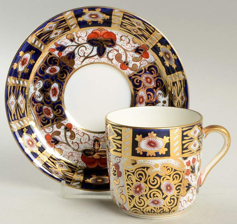 6060-1924 Flat Cup & Saucer Set by Davenport-1