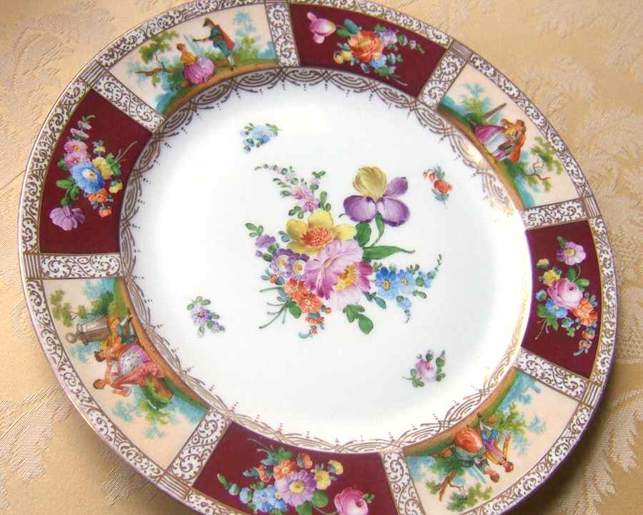 Uc544 Dinner Plate by Unknown Manufacturer-1