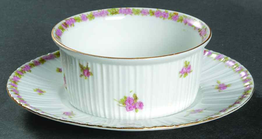 165 Ramekin & Saucer Set by Unknown Manufacturer-1