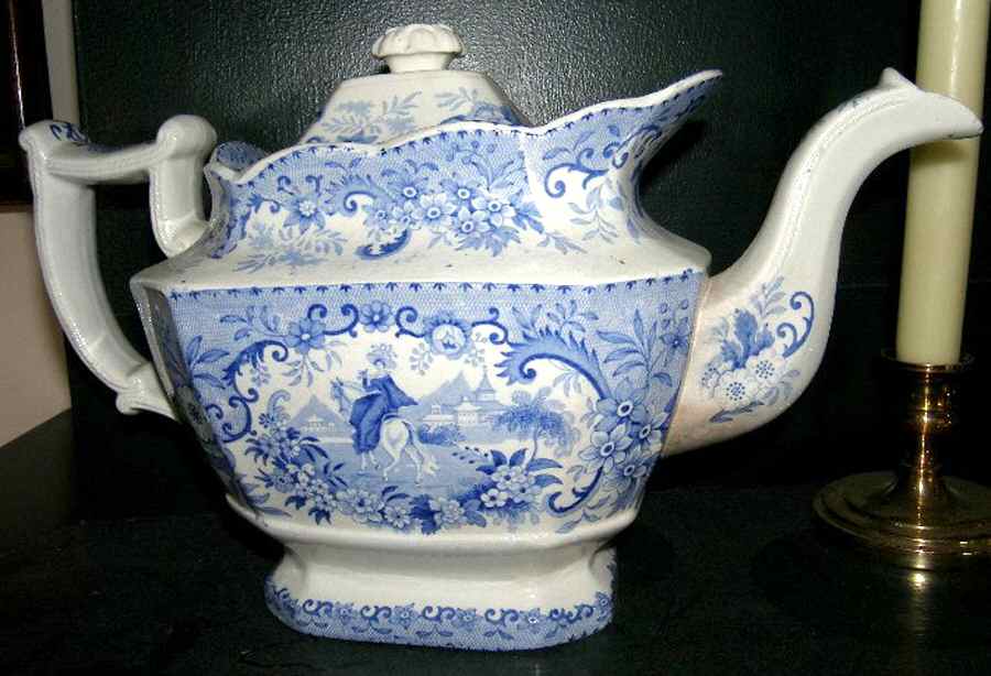 Spanish Lady Teapot & Lid by England-1