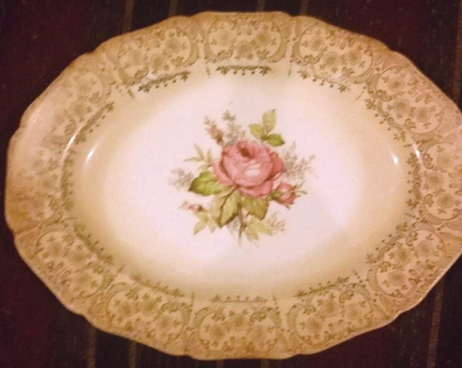 USA117 14" Oval Serving Platter by USA-1