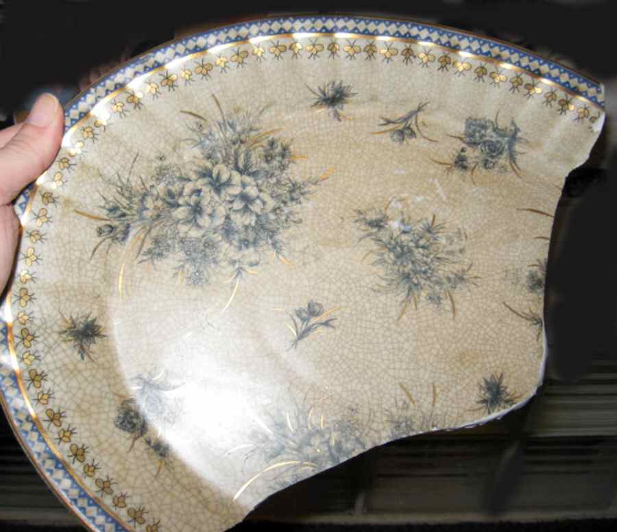 UC580 14" Oval Serving Platter by Unknown Manufacturer-1