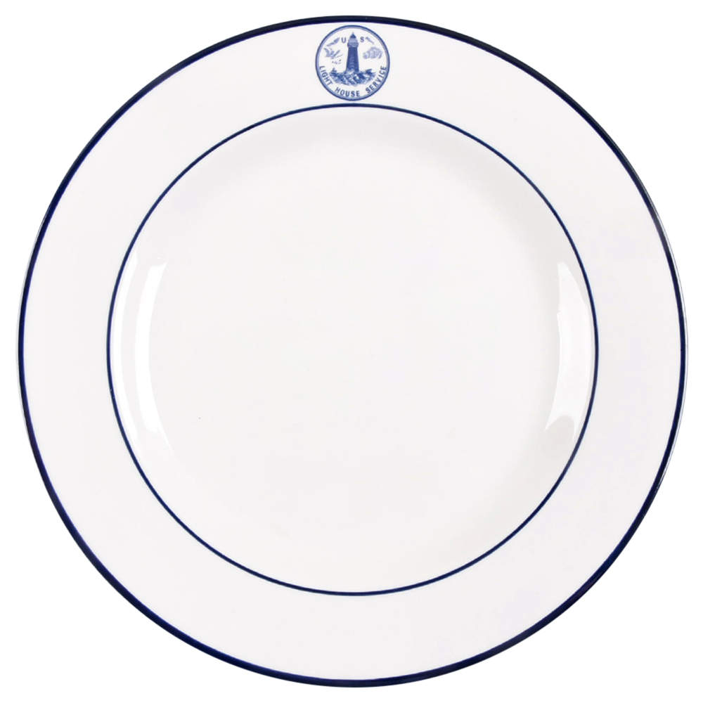 Navy Blue Collection Dinner Plate by Unknown Manufacturer-1