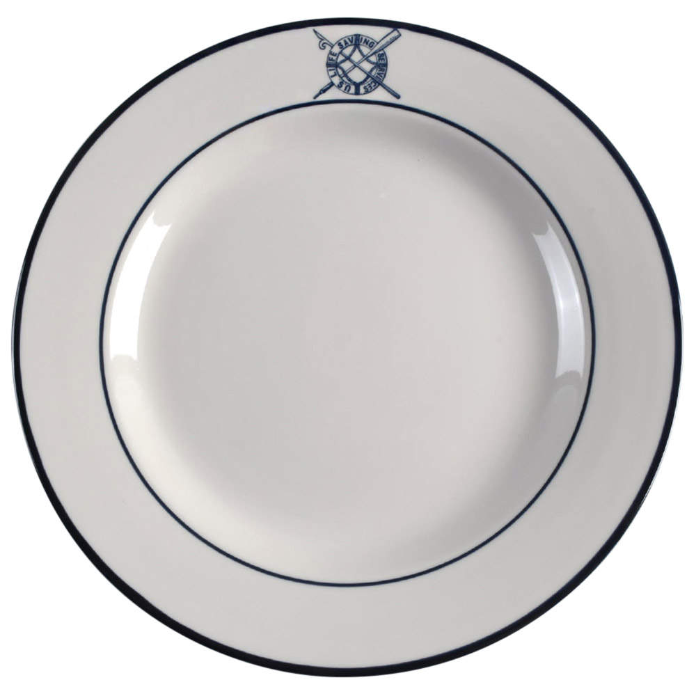 Navy Blue Collection Dinner Plate by Unknown Manufacturer-1