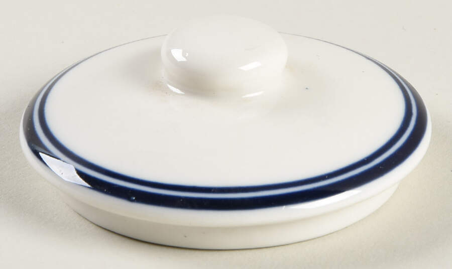 Navy Blue Collection Lid for Sugar Bowl by Unknown Manufacturer-1