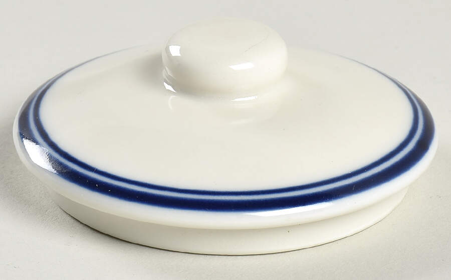 Navy Blue Collection Lid for Sugar Bowl by Unknown Manufacturer-1