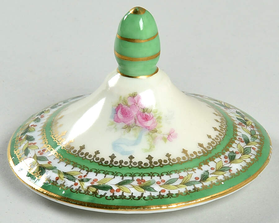 Napoleon 1st Et Josephine Lid for Sugar Bowl by France-1