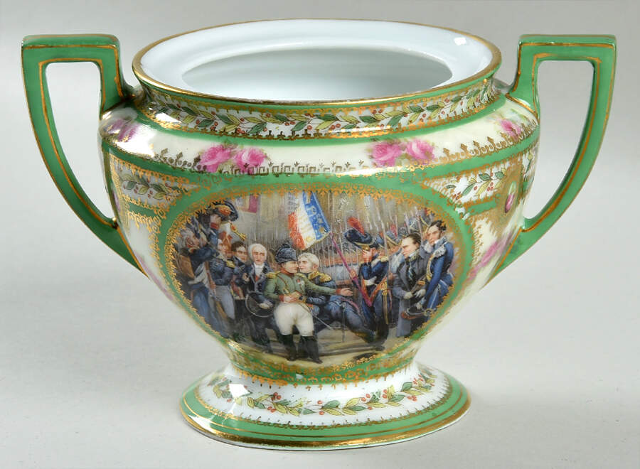 Napoleon 1st Et Josephine Sugar Bowl No Lid by France-1
