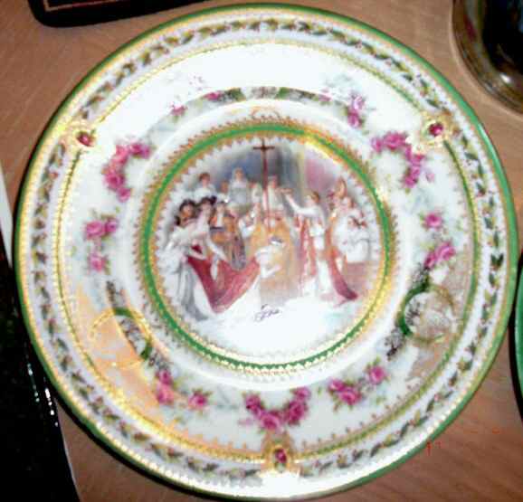 Napoleon 1st Et Josephine Salad Plate by France-1