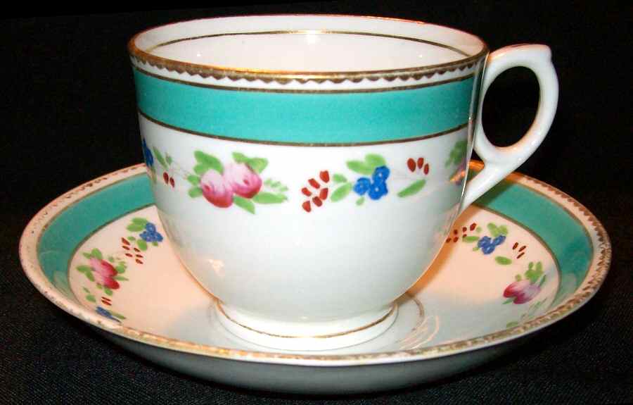 770 Footed Cup & Saucer Set by Fraureuth-1