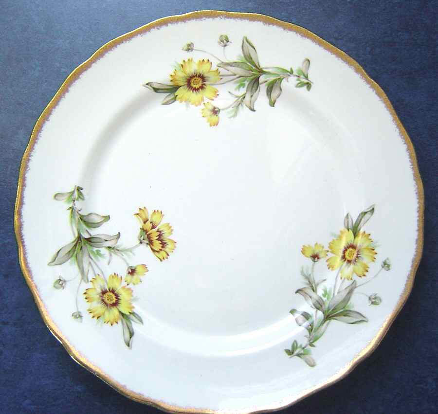 Autumn Mist Brushed Gold Dinner Plate by Canonsburg-1