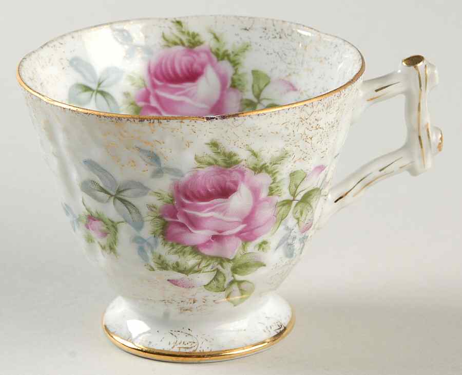 Dresden Rose Footed Cup by Norcrest-1