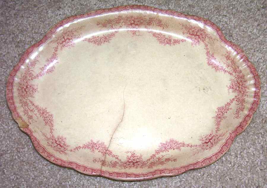 Ophelia 12" Oval Serving Platter by Unknown Manufacturer-1