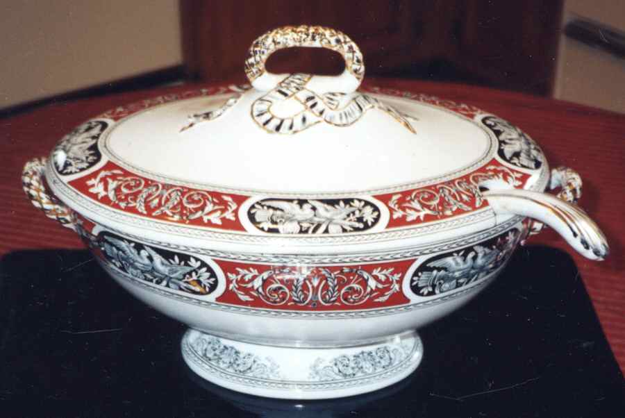 7413 Oval Tureen & Lid and Ladle by Unknown Manufacturer-1