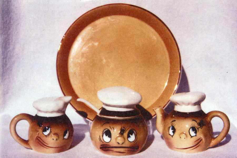 Oh My a Fly (6 Pc) Condiment Set (Mustard W/Spoon,Sap,&Tray) by Ucagco-1