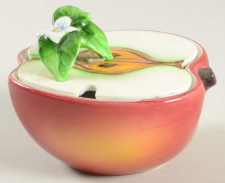 Apple Face Jam/Jelly & Lid by Ucagco-1
