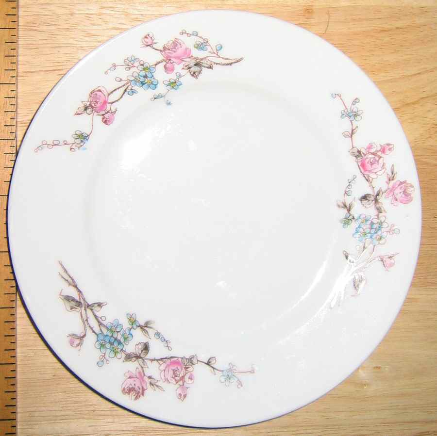 UC737 Dessert/Pie Plate by Unknown Manufacturer-1