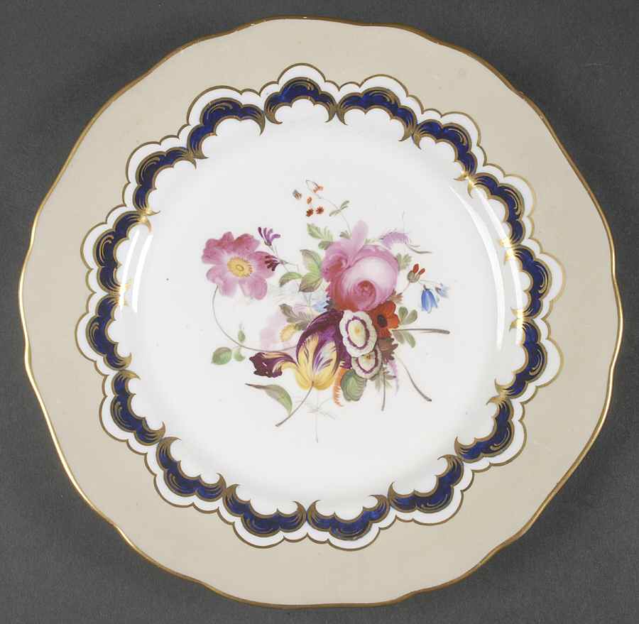 2-839 Luncheon Plate by Unknown Manufacturer-1