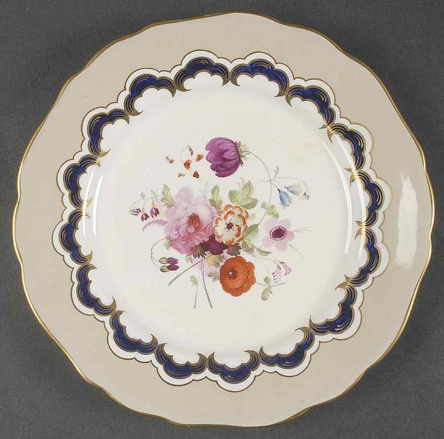 2-839 Luncheon Plate by Unknown Manufacturer-1