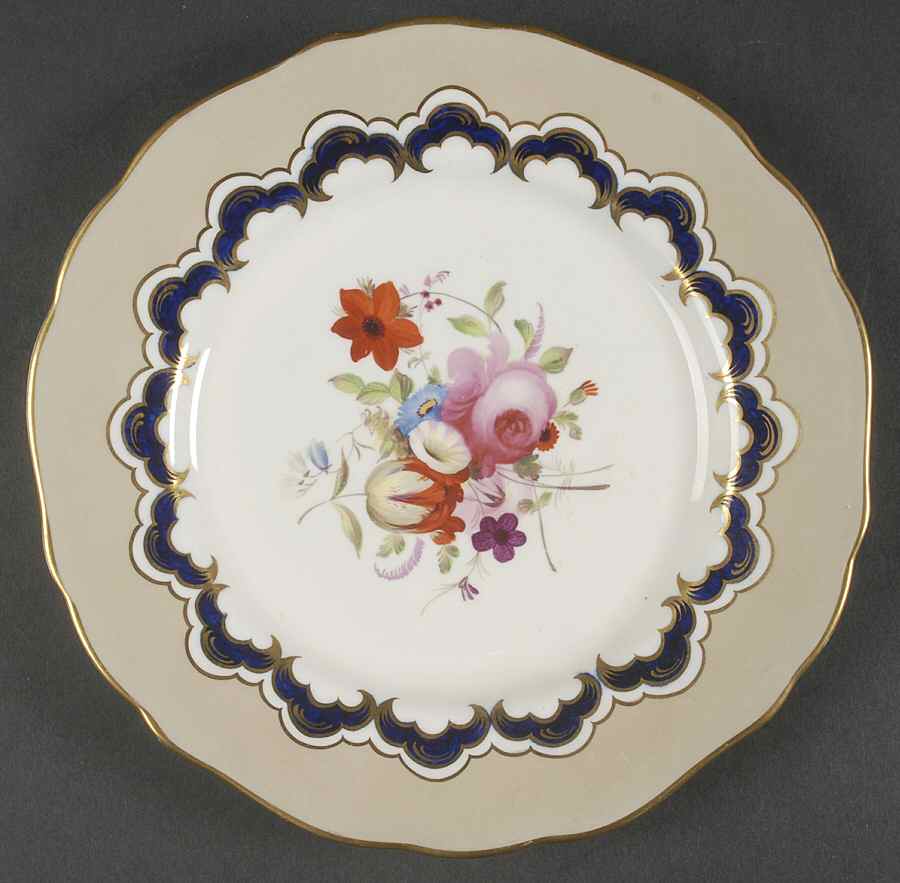 2-839 Luncheon Plate by Unknown Manufacturer-1