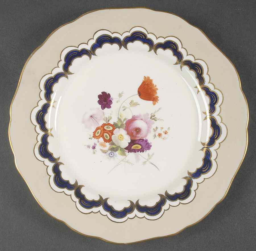 2-839 Luncheon Plate by Unknown Manufacturer-1