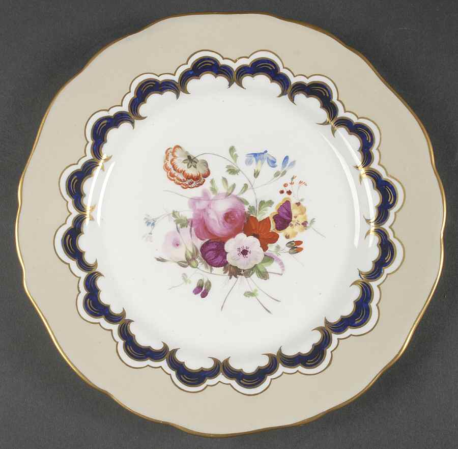 2-839 Luncheon Plate by Unknown Manufacturer-1